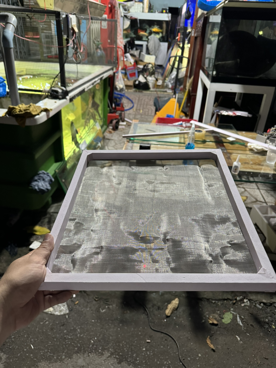 KHAY TÁCH PHÂN HỒ CÁ