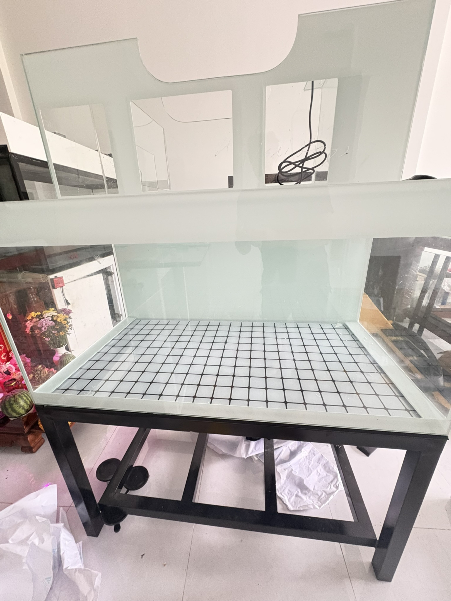 HỒ CÁ TRÀN TRÊN CÔNG NGHỆ 4 LỚP ĐÁY - 1M2 ĐẾN 1M28